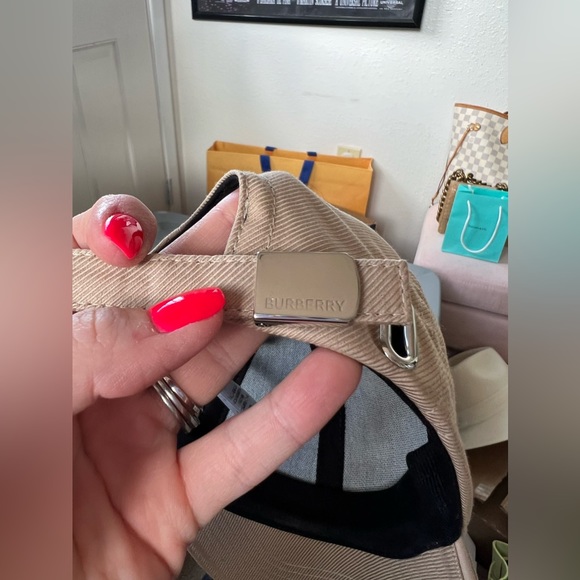 Tan Burberry Ball Cap - Picture 5 of 7